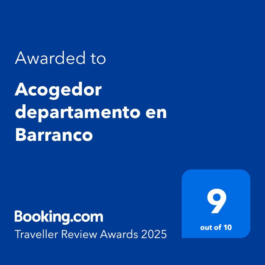 Acogedor Departamento En El Centro De Barranco Apartment Lima Exterior photo
